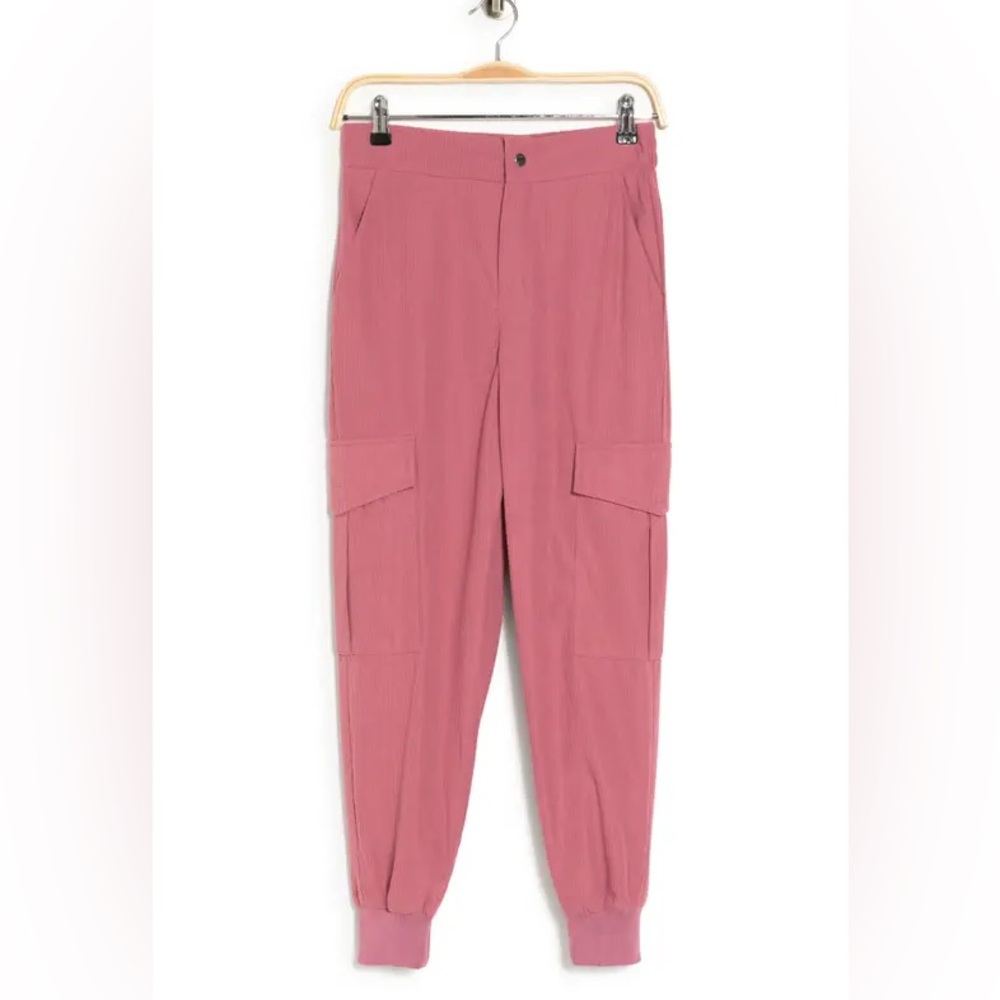 NWT Area Stars jogger waffle knit pink pants small